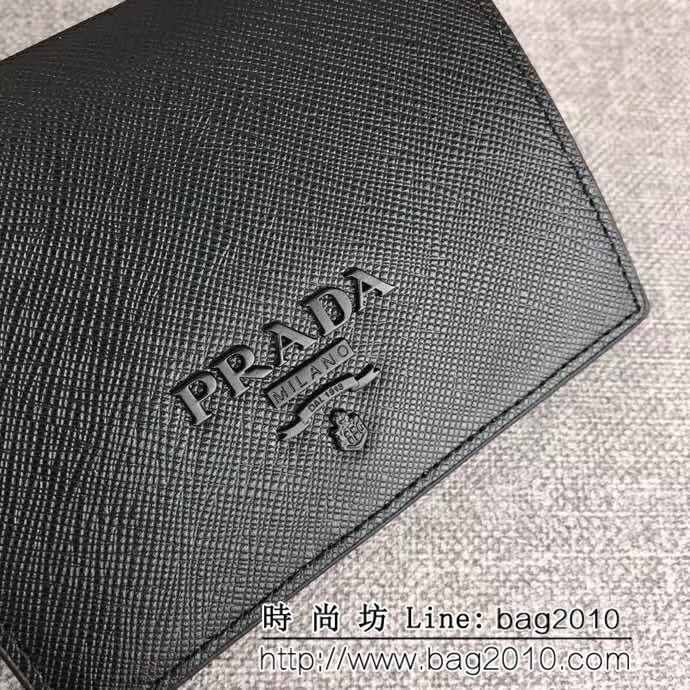 PRADA普拉達 專櫃最新同色 時尚爆款 女士短夾 1MV204 DD1004